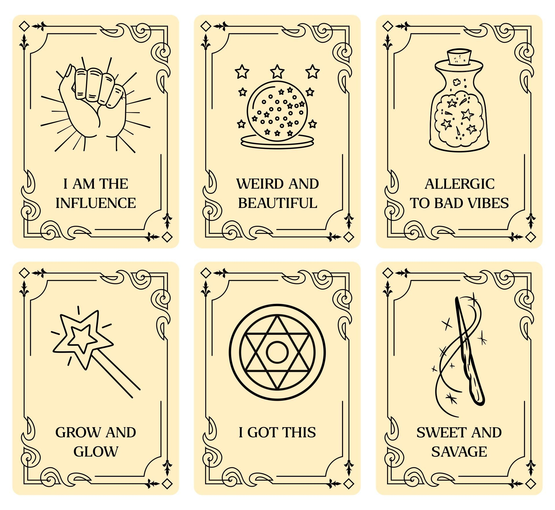 10 Best Color Yourself Tarot Cards Printable PDF For Free At Printablee Diy Tarot Cards Free Tarot Cards Cards