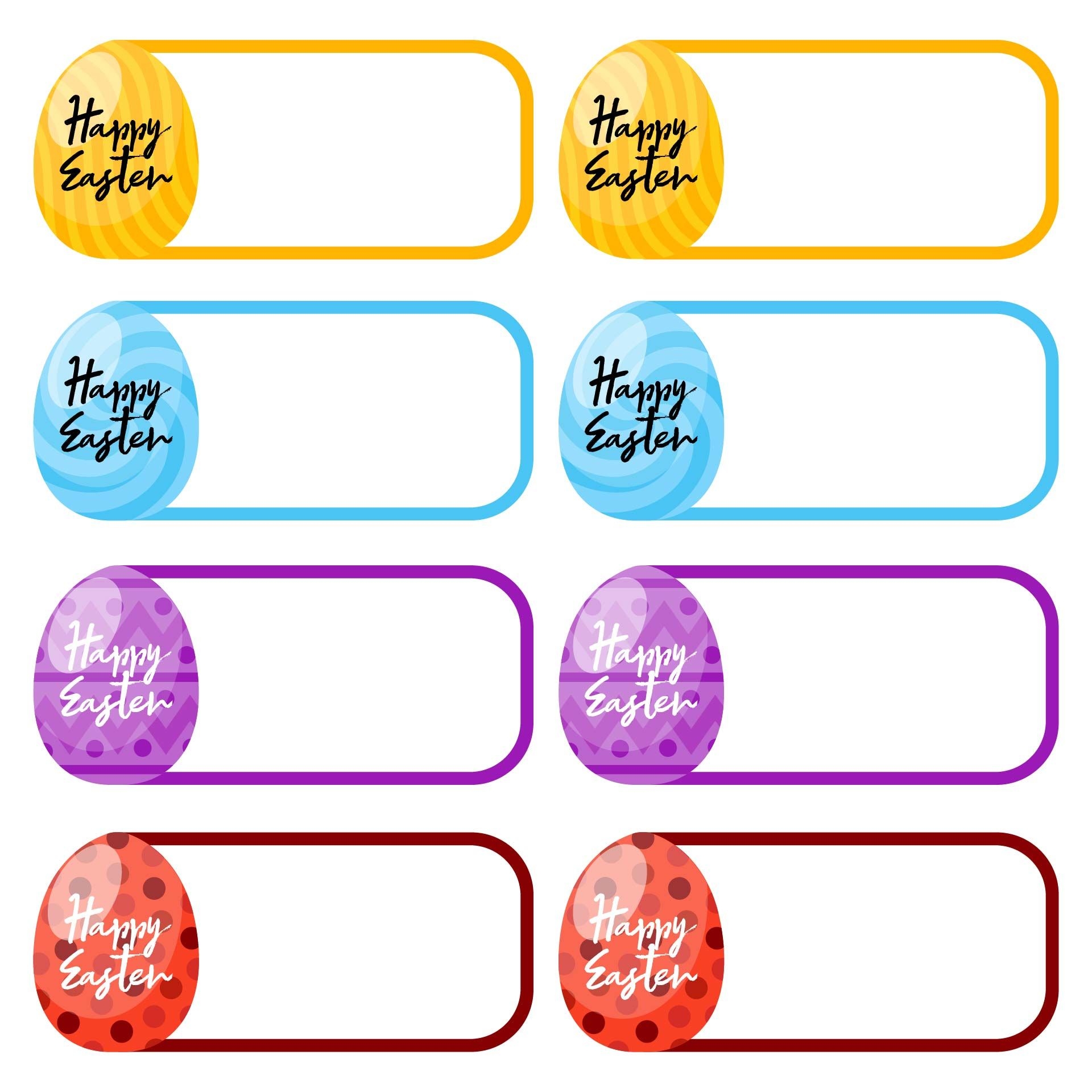 10 Best Free Printable Easter Name Tag Labels PDF For Free At Printablee Free Printable Gift Tags Gift Tag Template Printable Easter Printables Free