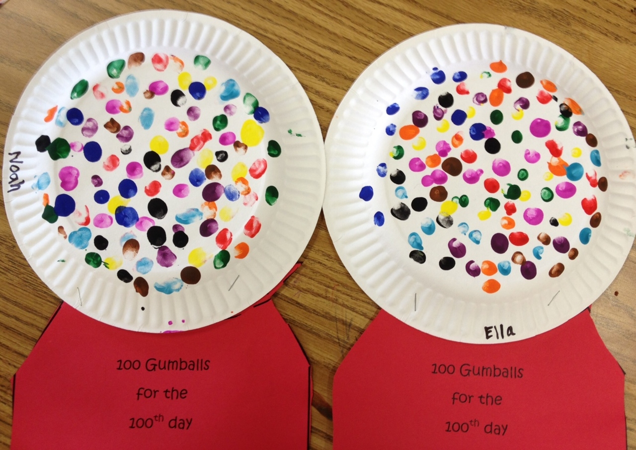 100 Gumballs For 100 Days Printable