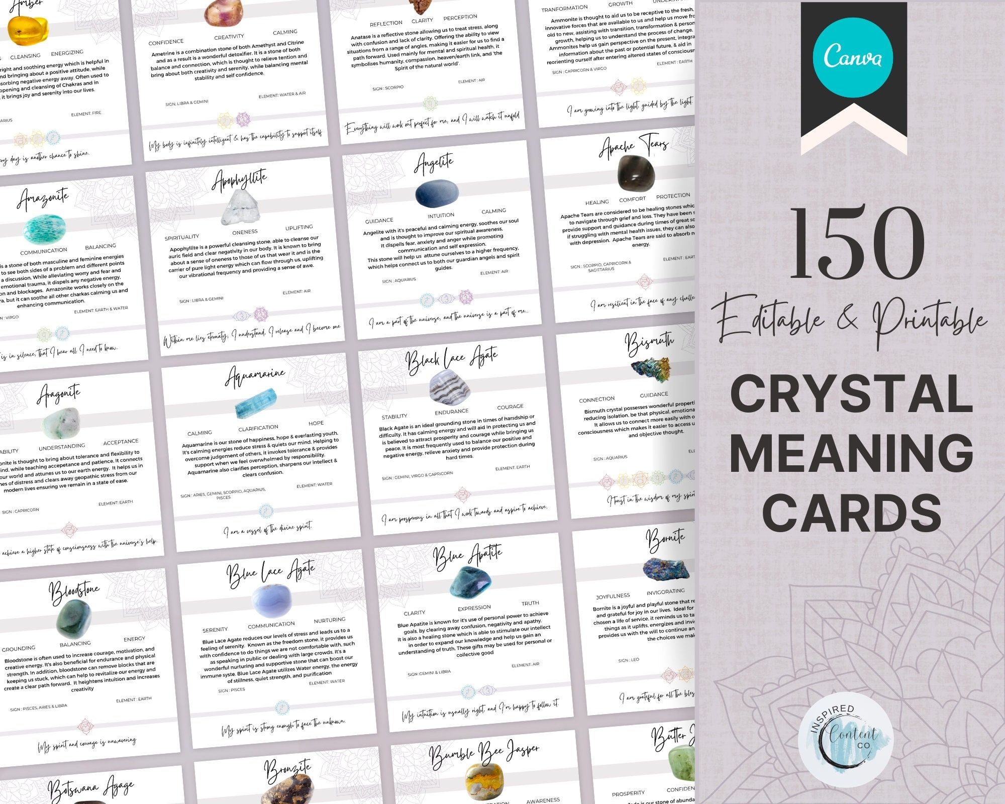 150 Printable Crystal Meaning Cards Instant Download Crystal Cards Editable Gemstone Cards Crystal Reference Card Deck Crystal Meanings Etsy Printable Cards Cards Crystal Meanings