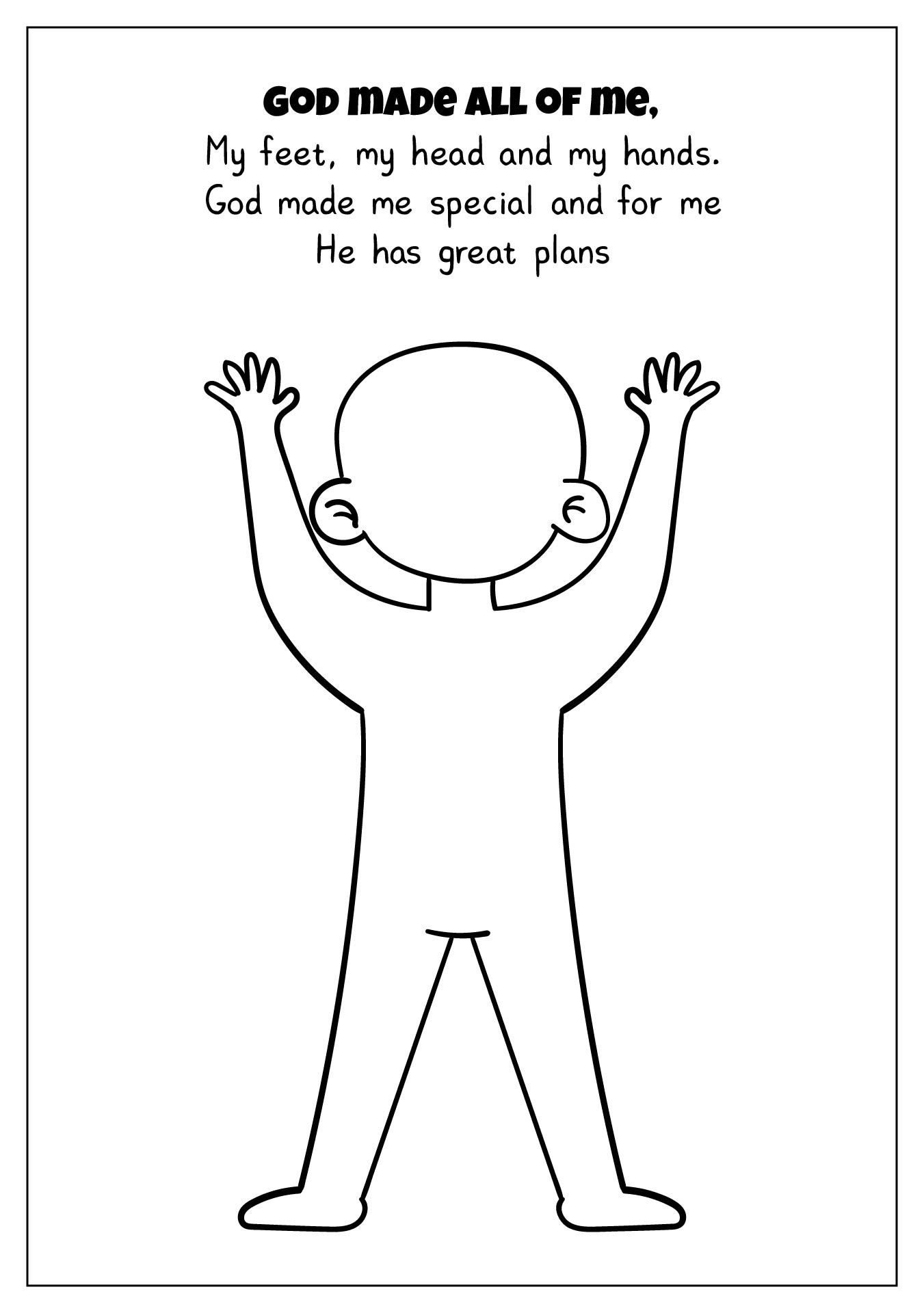 20 Best God Made Me Special Coloring Pages Printables PDF For Free At Printablee Bible Lessons For Kids Preschool Bible Lessons God Made Me