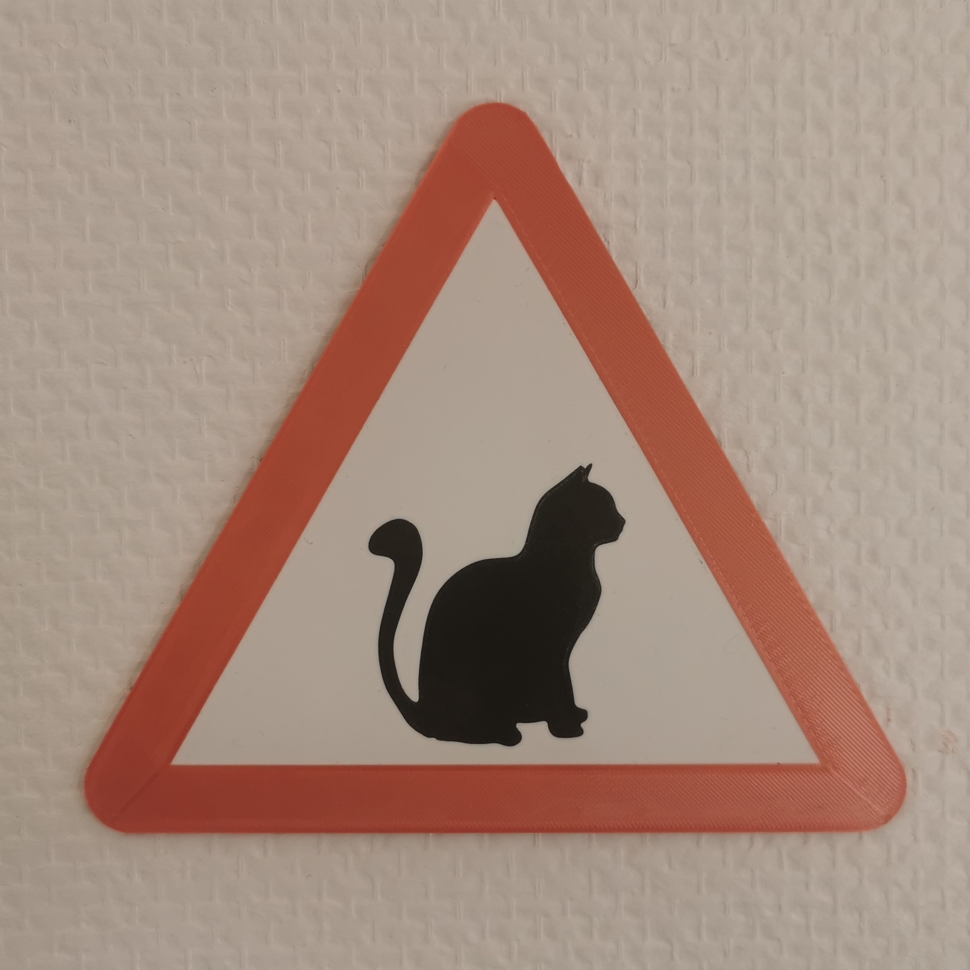 Beware Of Cat Sign Printable