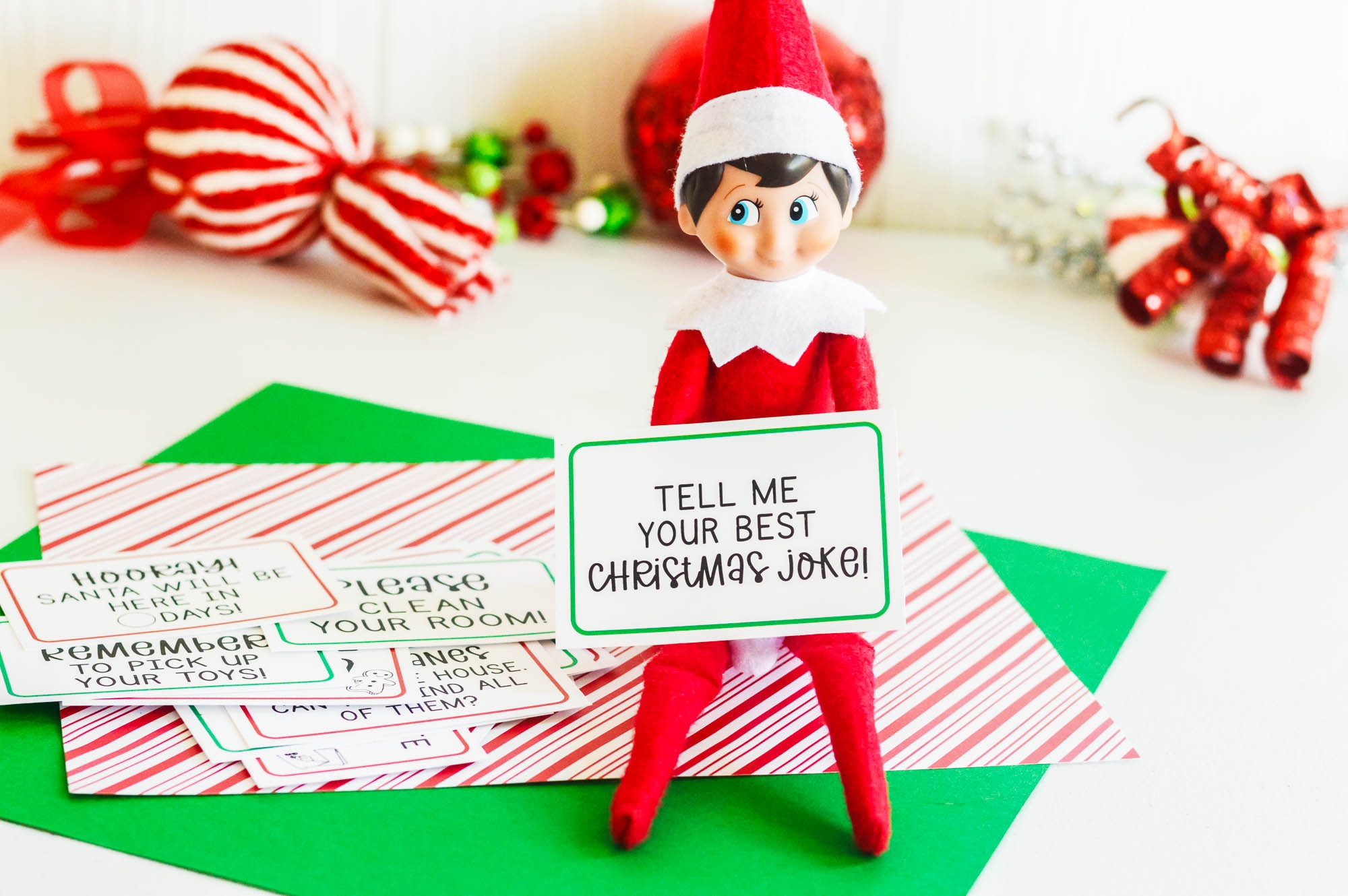 Elf On The Shelf Clean Your Room Printable