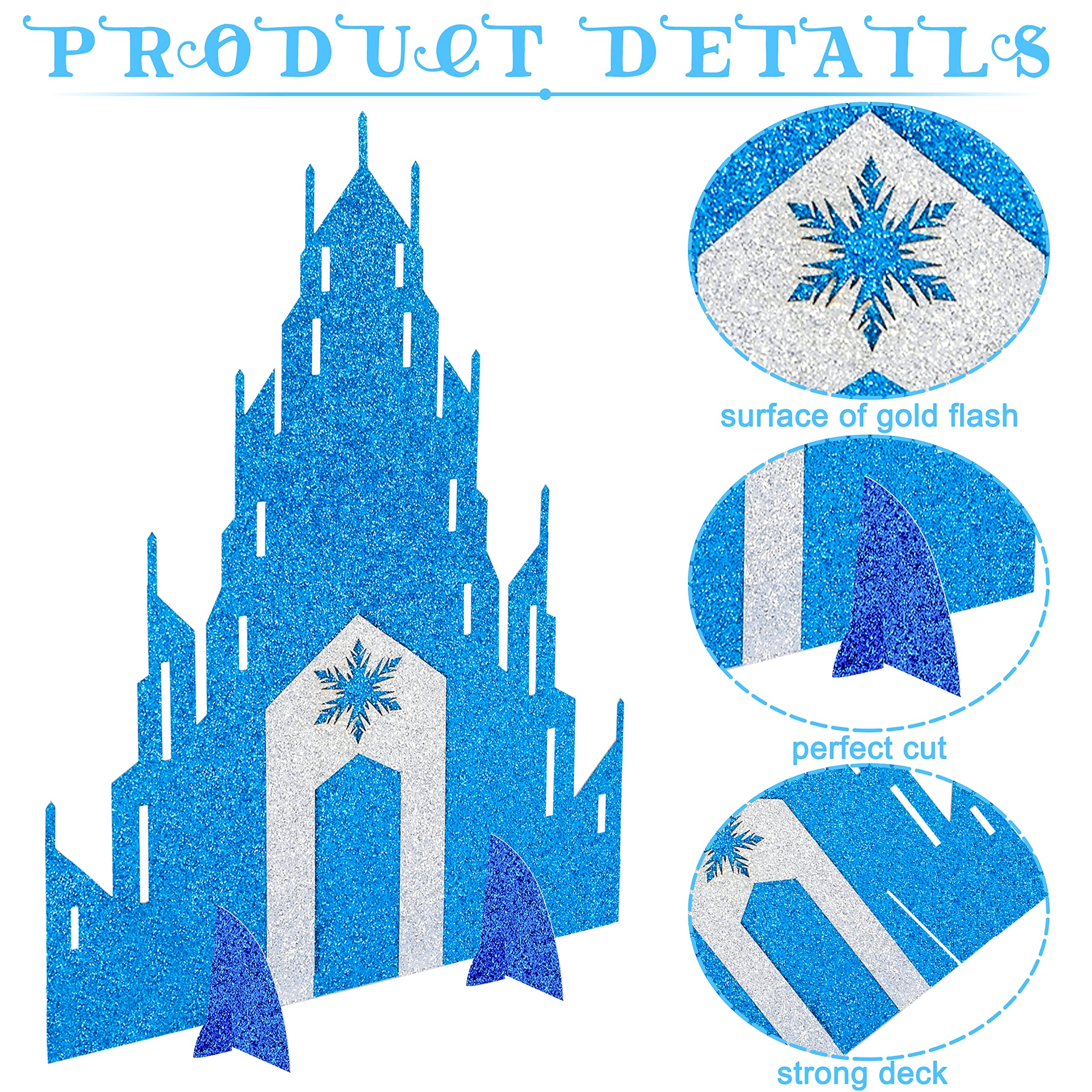 Printable Frozen Castle Template