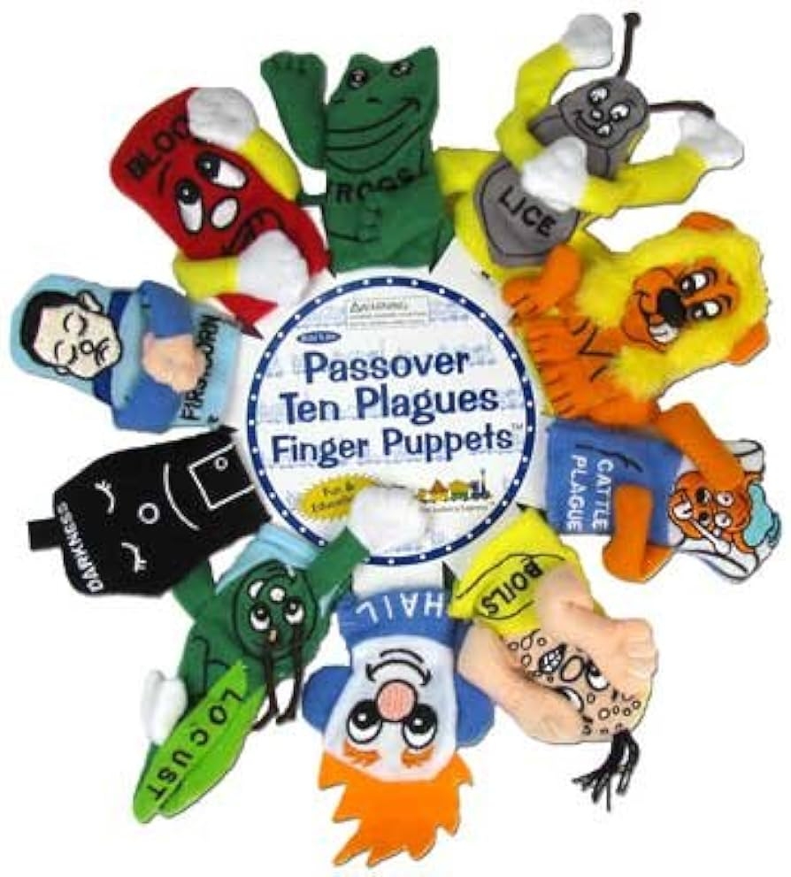 10 Plagues Finger Puppets Printable