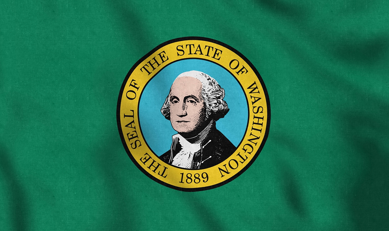 Printable Washington State Flag