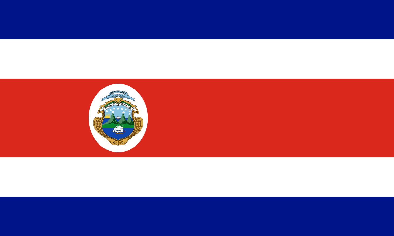 Awesome Costa Rica Flag Printable In The Year 2023 Check It Out Now 