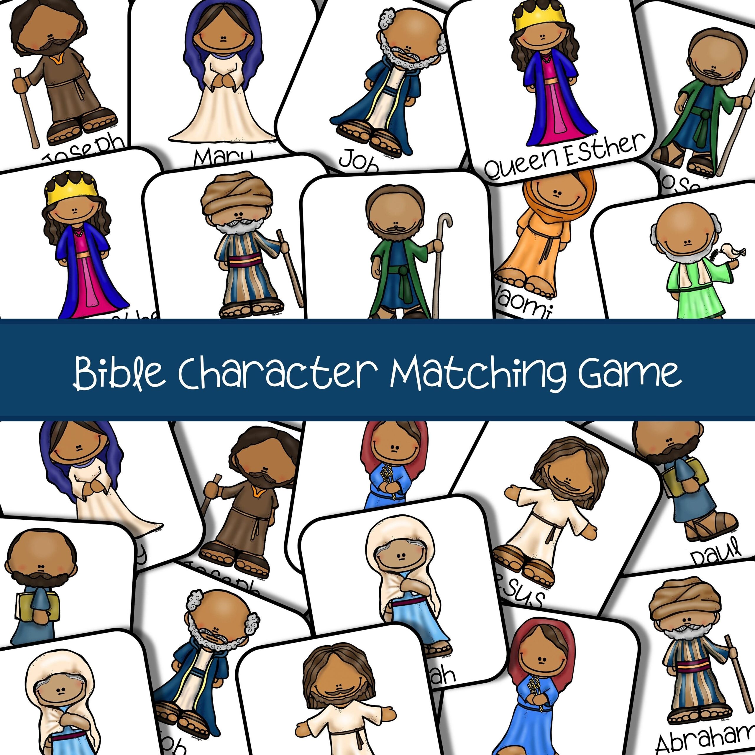 Bible Matching Game Printable
