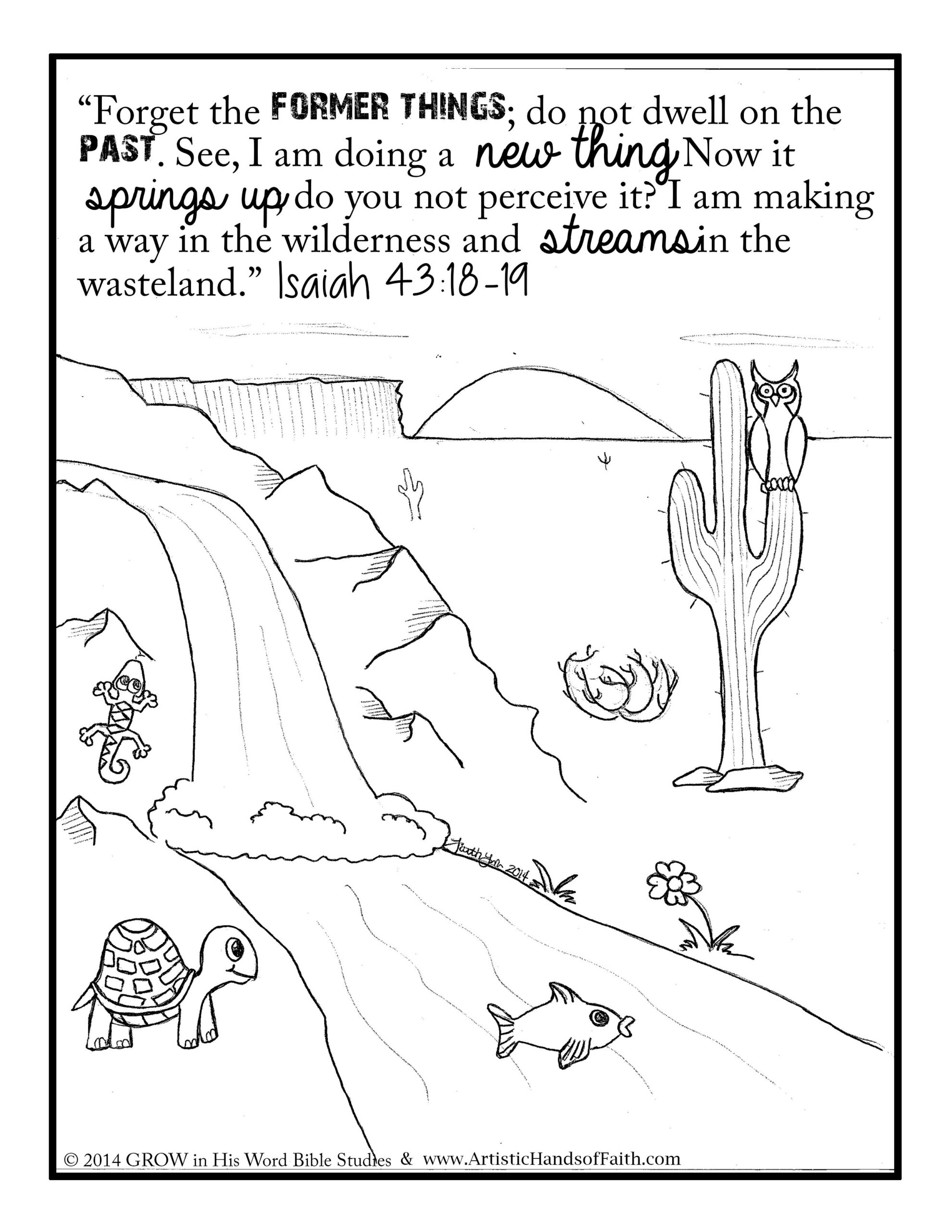 Bible Coloring Pages Coloring Pages Isaiah
