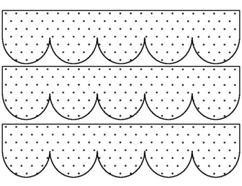 Black And White Bulletin Board Borders Collection By Stuck In The Middle Grades