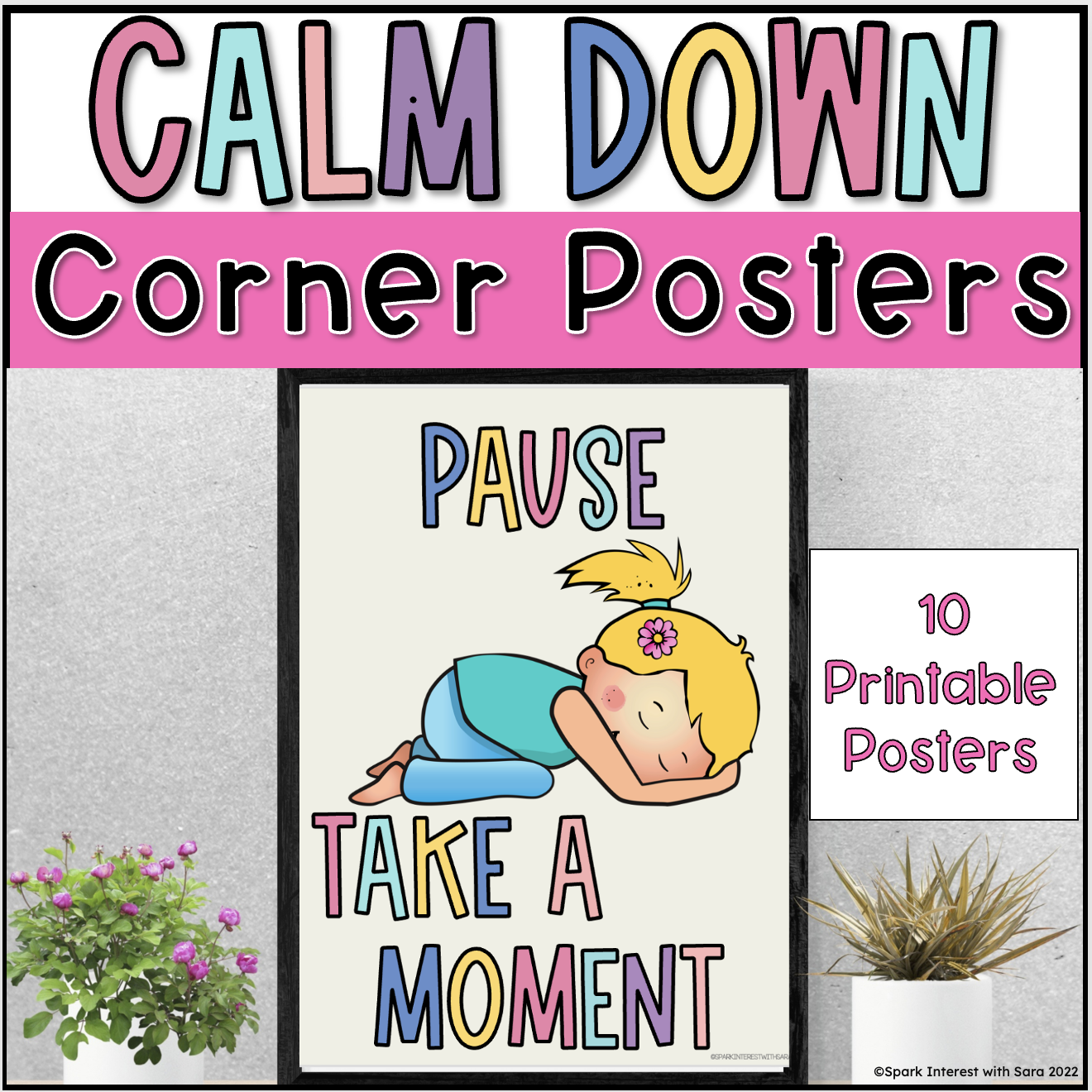 Free Printable Calm Down Posters