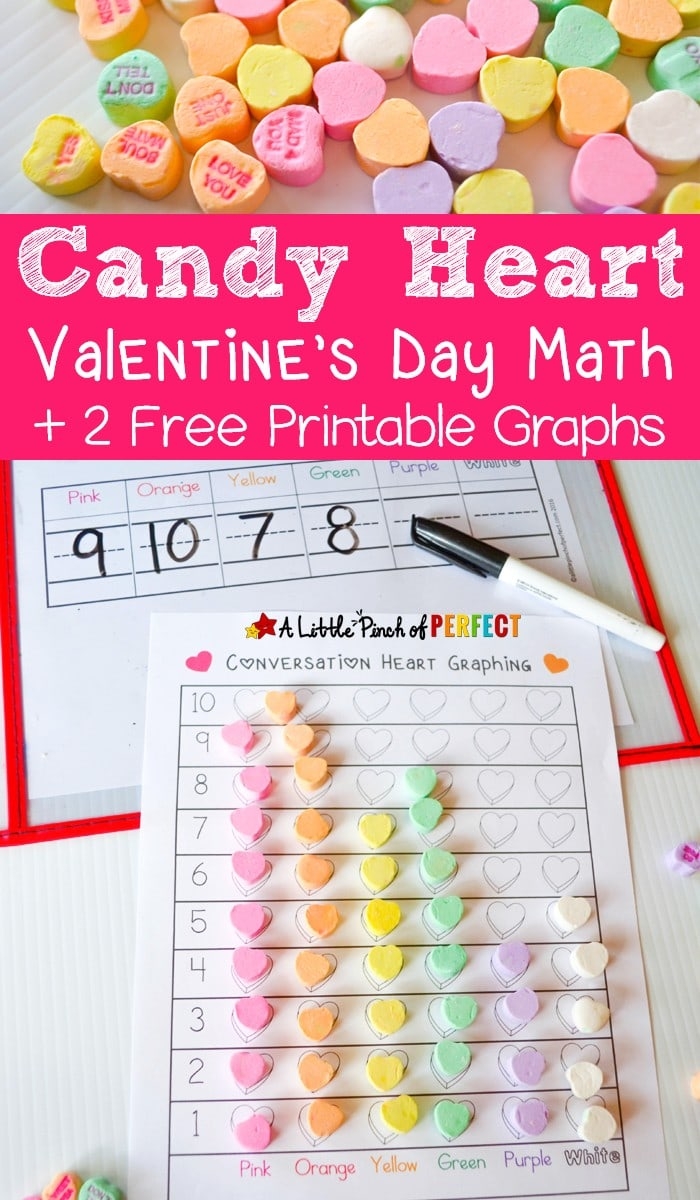 Candy Heart Sort And Graph Valentine s Math With Free Printable A Little Pinch Of Perfect