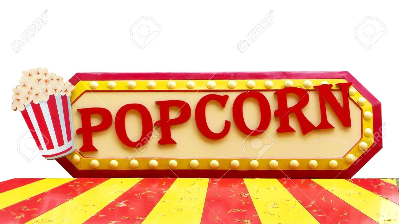 Popcorn Sign Free Printable