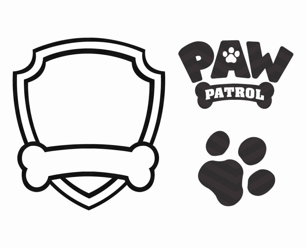Free Printable Paw Patrol Badge Template
