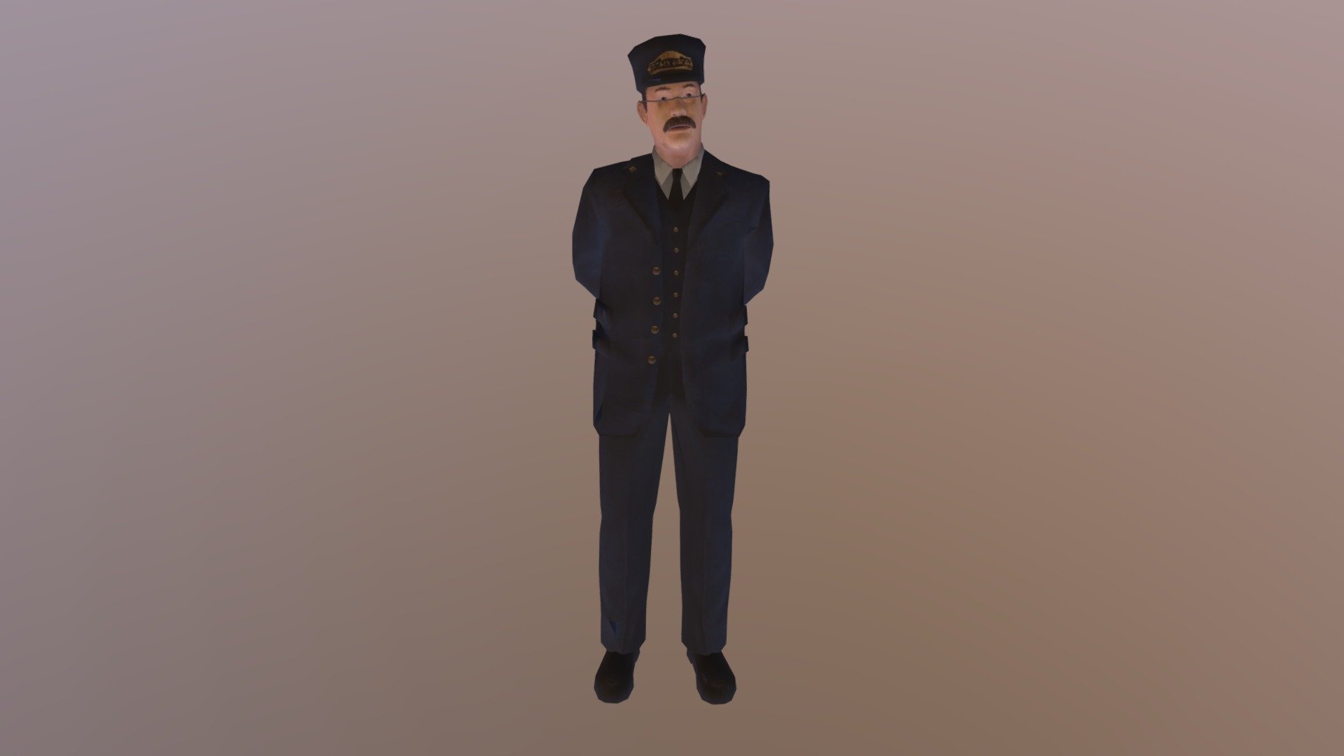 Conductor Polar Express Gamecube Download Free 3D Model By Kenton harris kenton harris 51ed925 