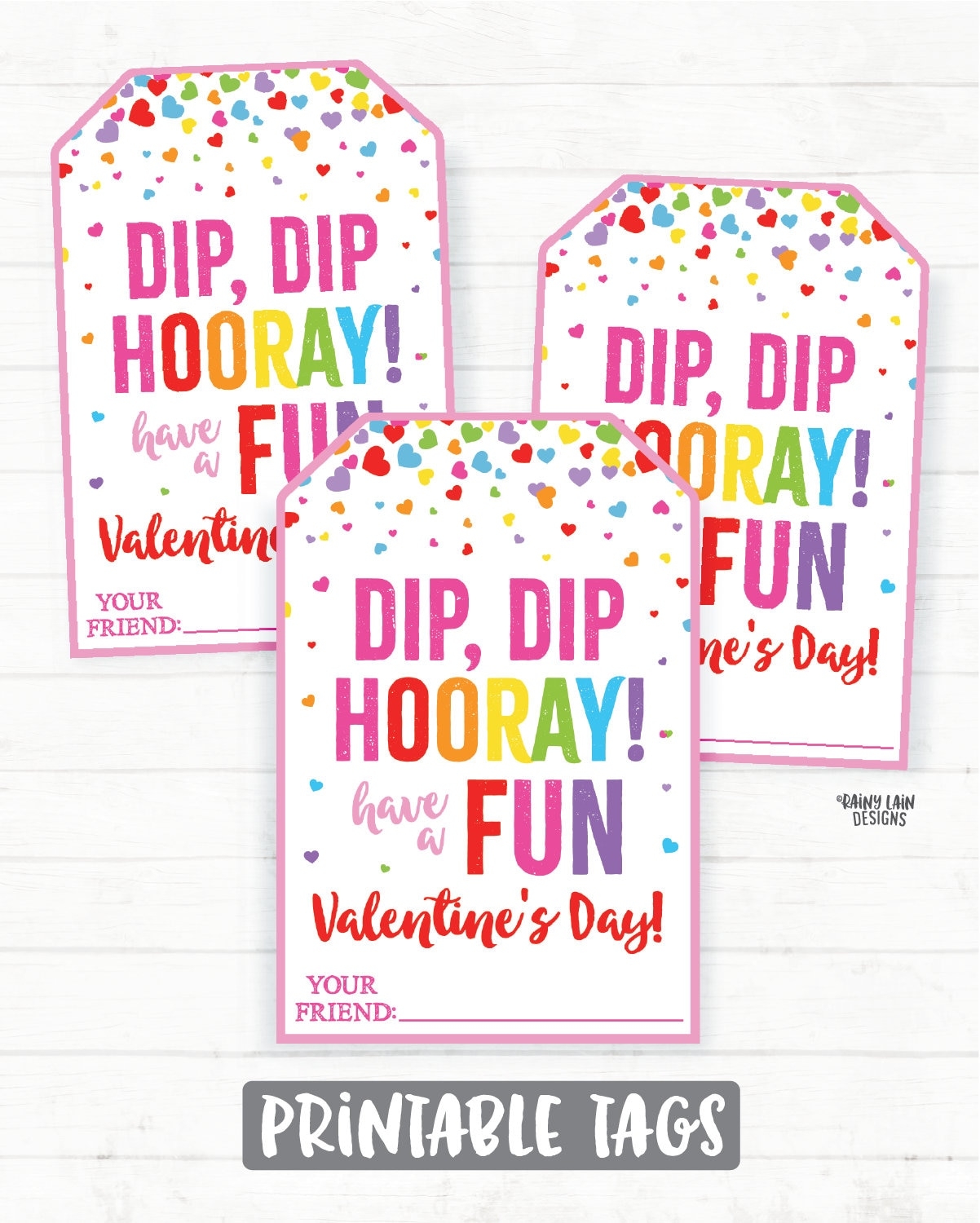 Fun Dip Valentine Printable