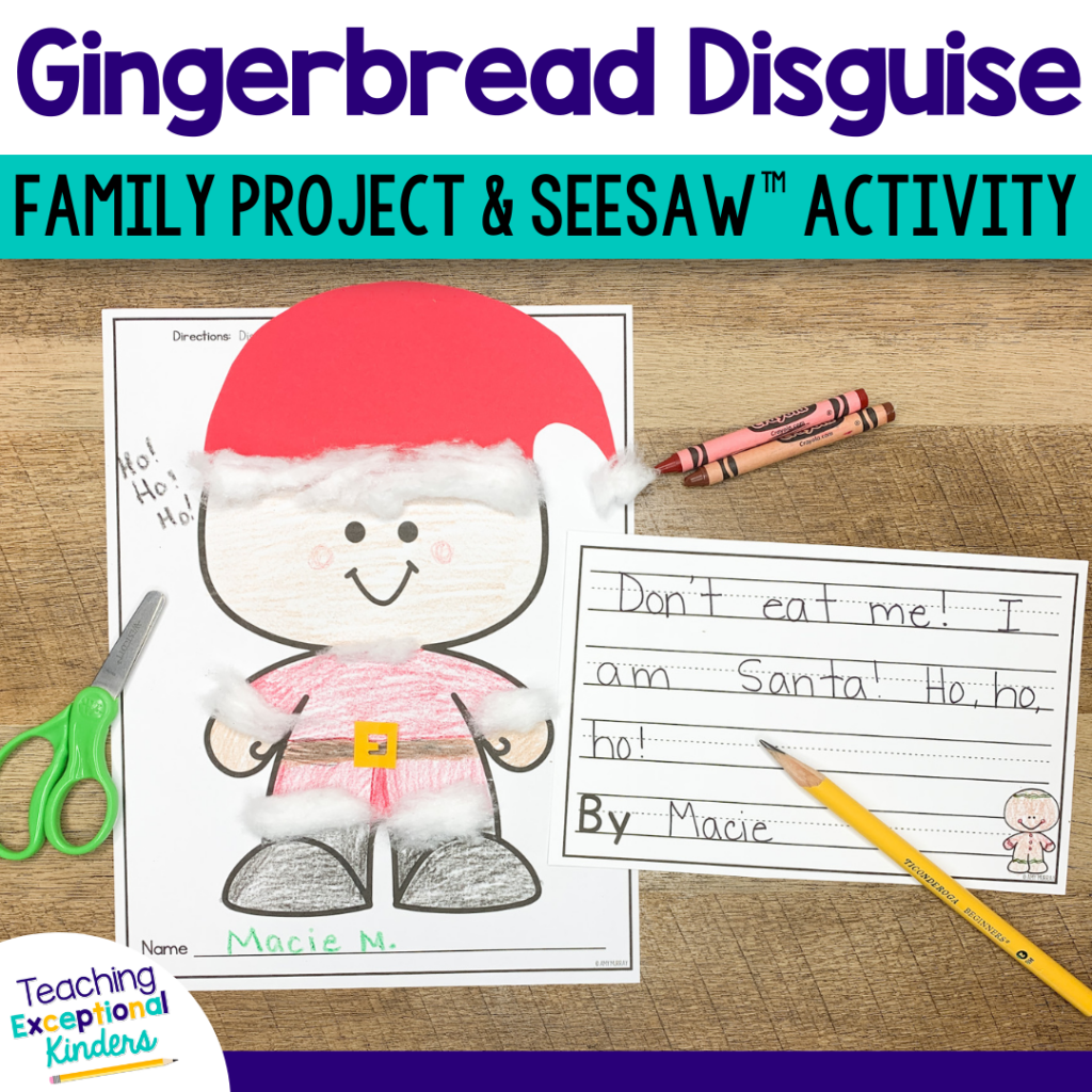 Free Printable Disguise A Gingerbread Man Template