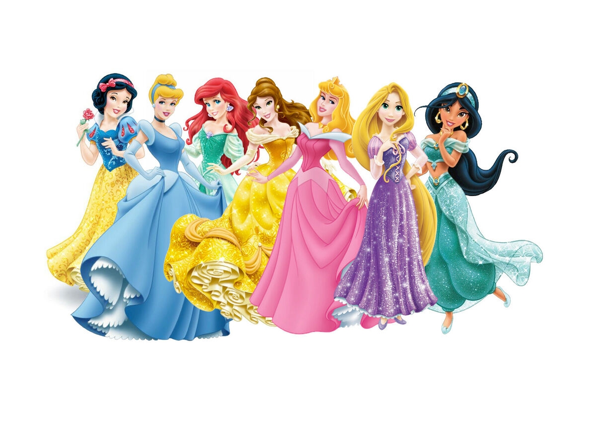 Disney Princesses Topper Icing Wafer Paper Edible Print Cake Wrap EBay