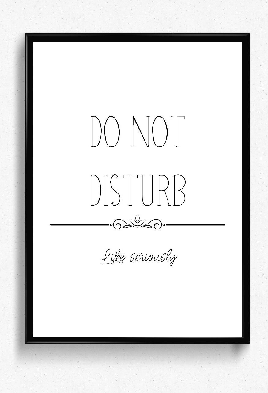 Do Not Disturb Sign PRINTABLE Wall Art Bedroom Wall Decor Typography Print Funny Wall Art Etsy Don t Disturb Sign Do Not Disturb Quotes Printable Signs