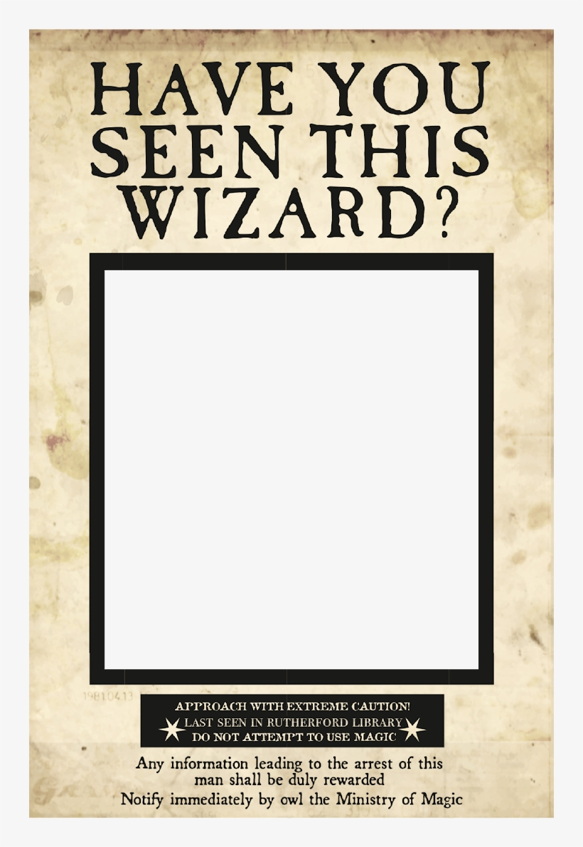 Download Uses The Wanted Poster From Harry Potter Have You Seen This Wizard Poster PNG Ima Harry Potter Free Harry Potter Poster Harry Potter Printables Free