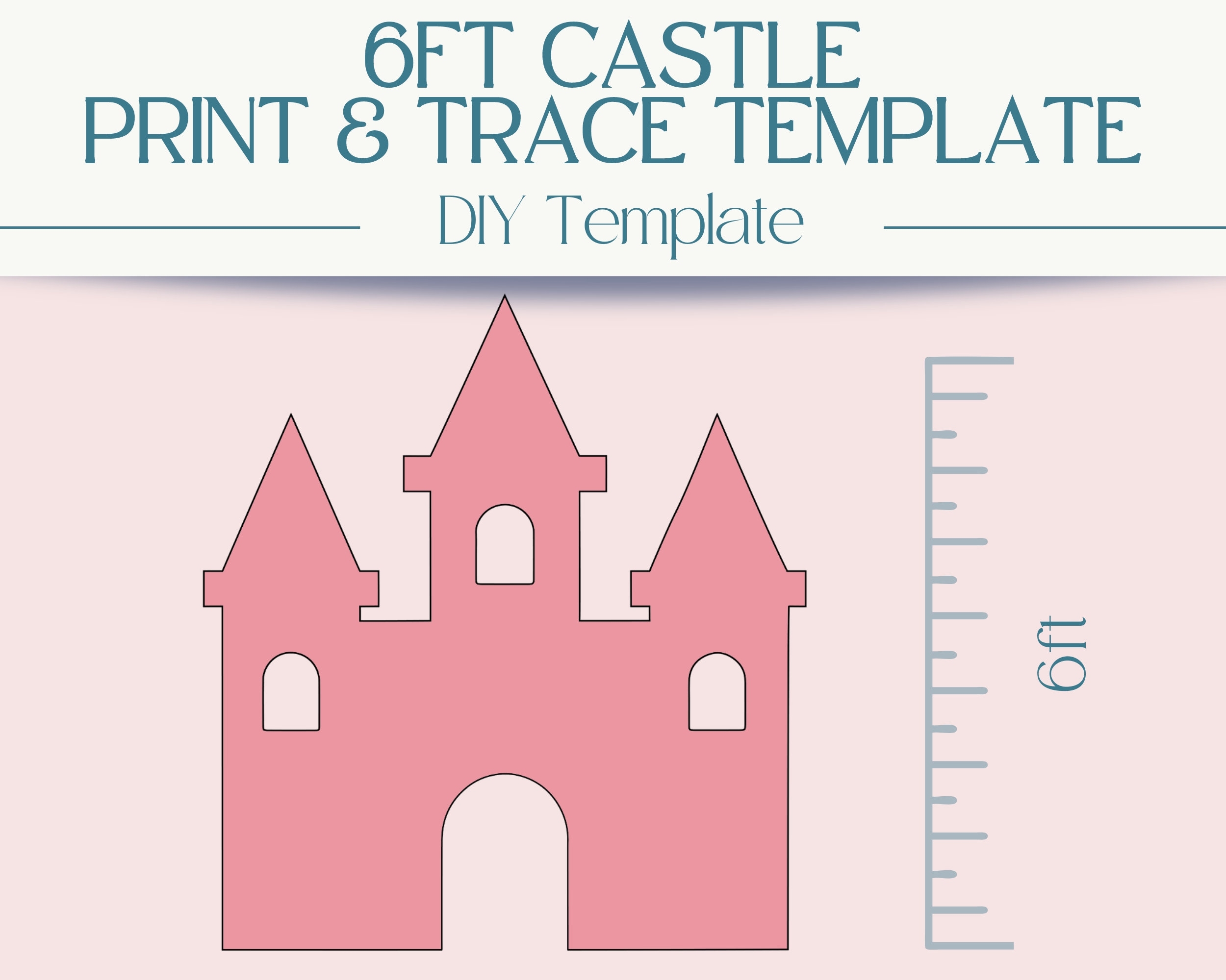 Cut Out Castle Template Printable