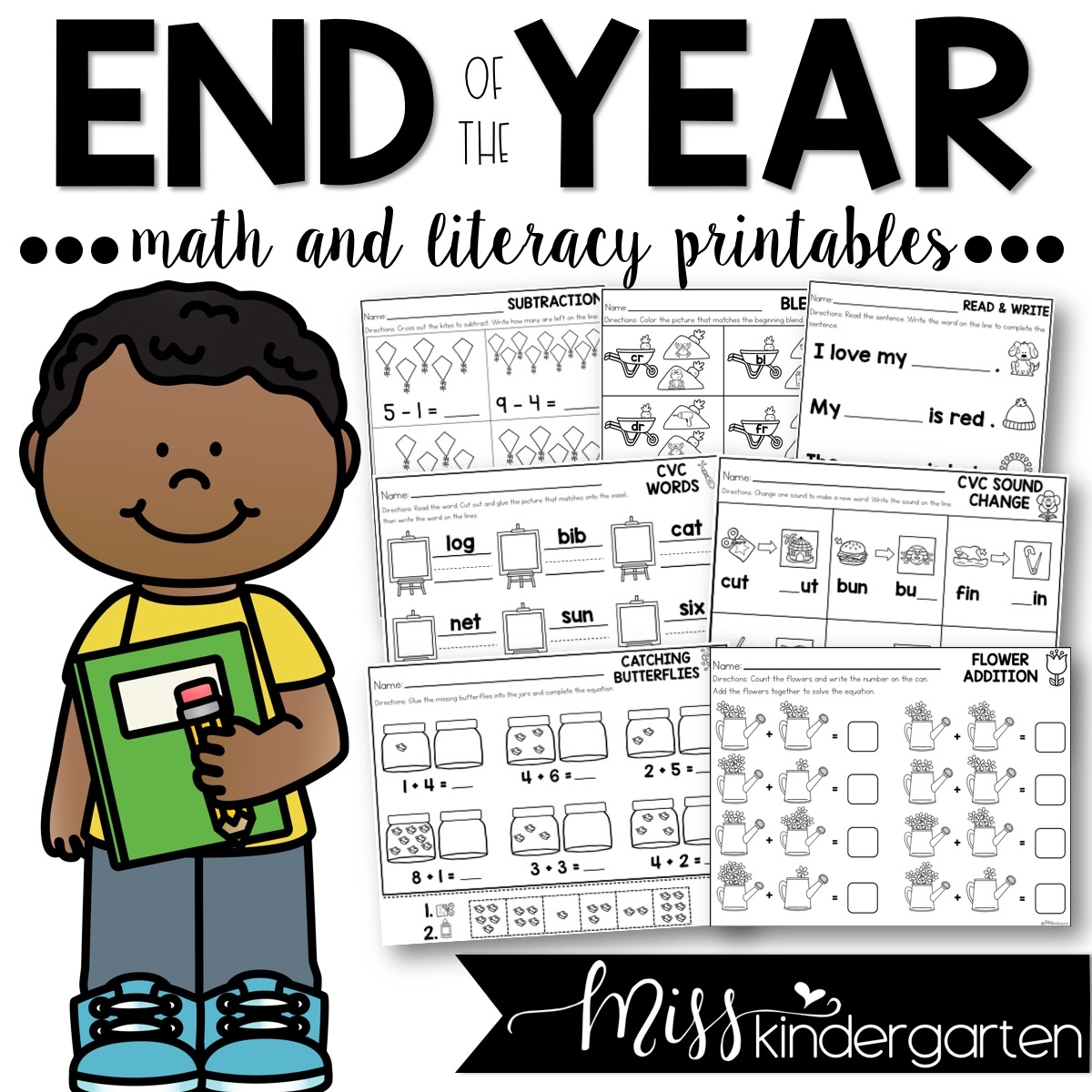 End Of Year Printables