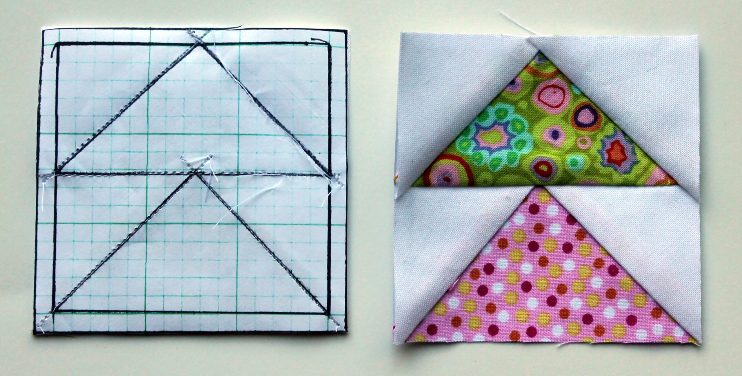 Flying Geese Paper Piecing Monday Style WOMBAT QUILTS