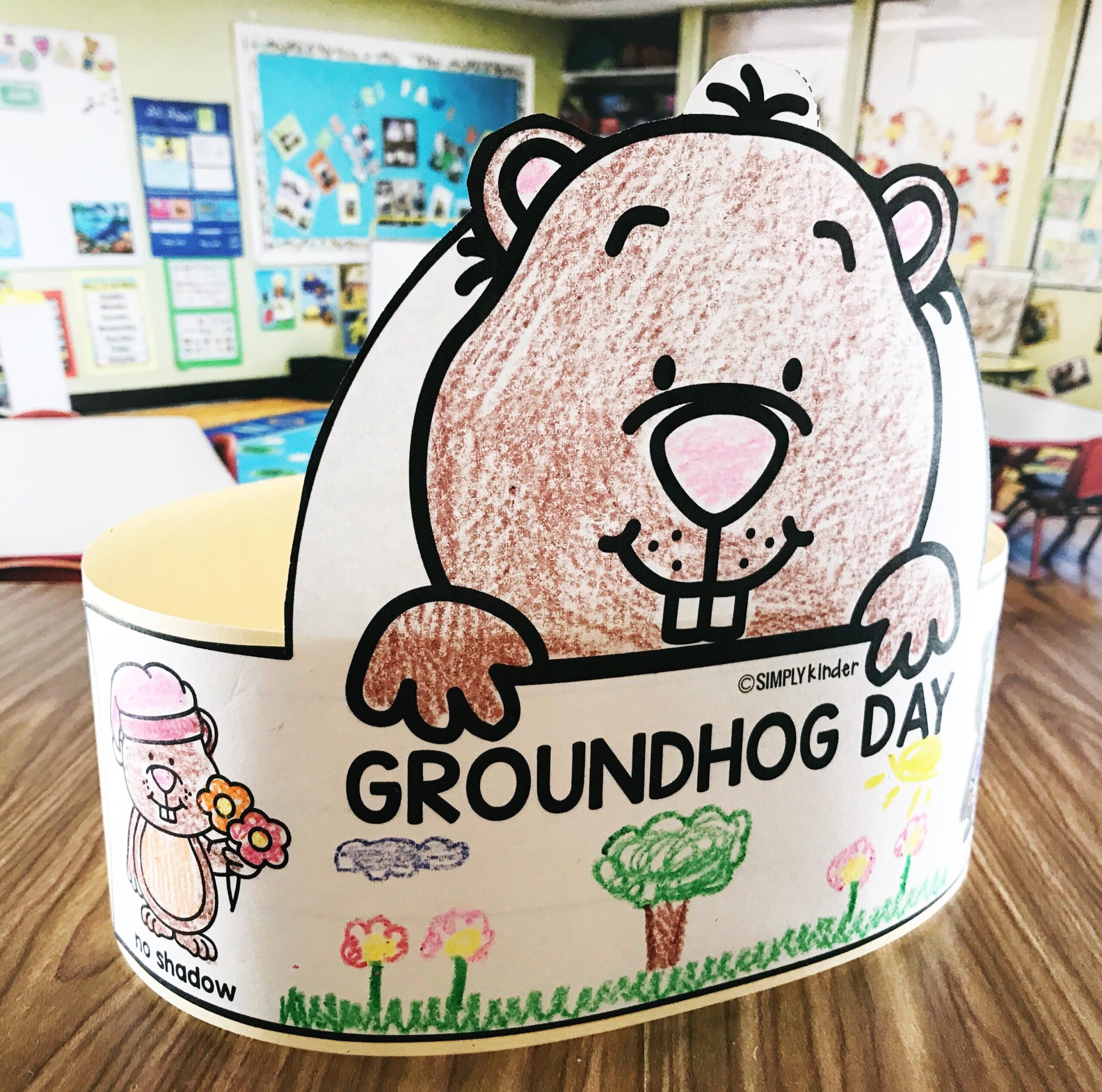 Free Groundhog Day Hat Simply Kinder