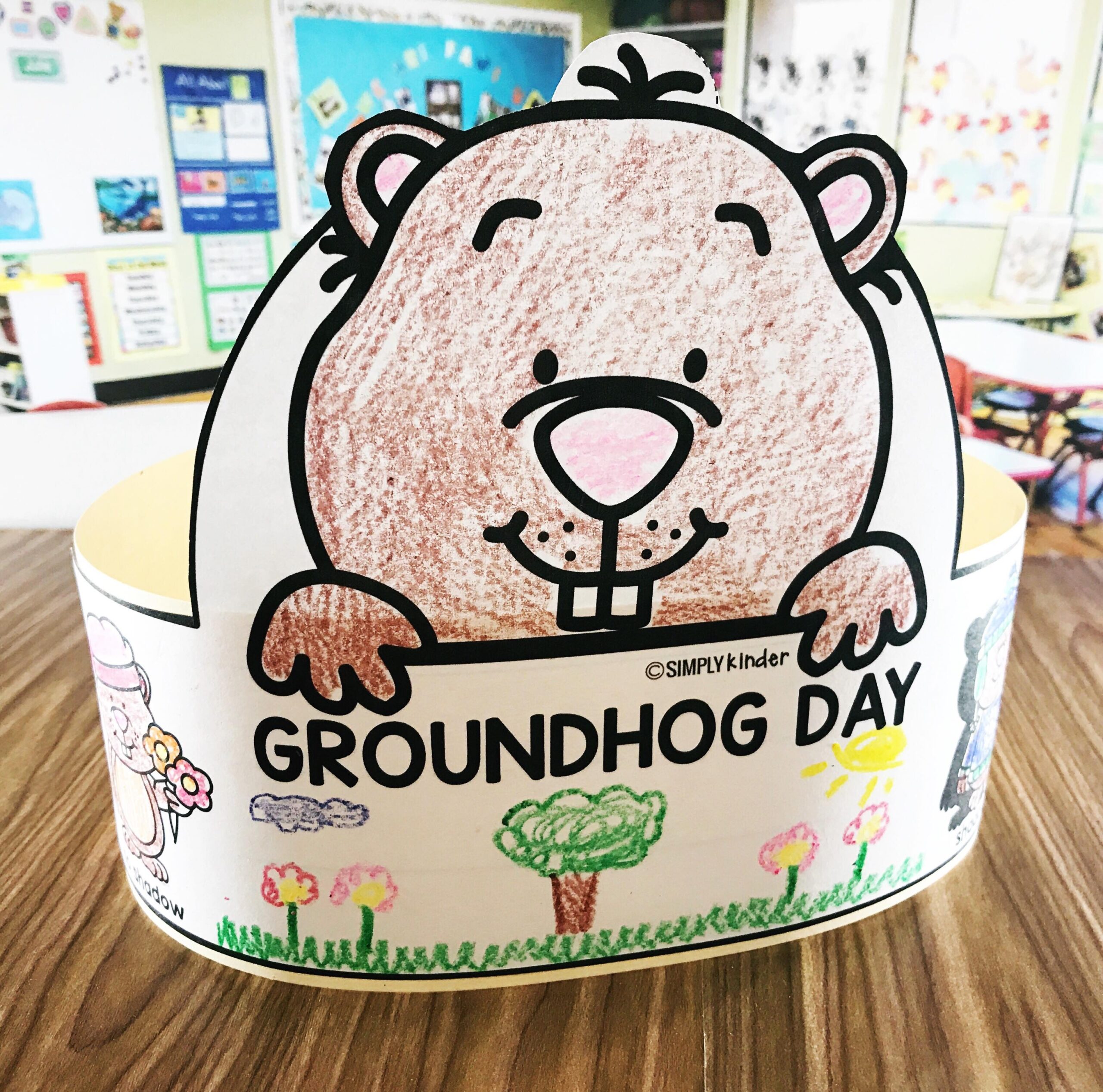 Free Groundhog Day Hat Simply Kinder