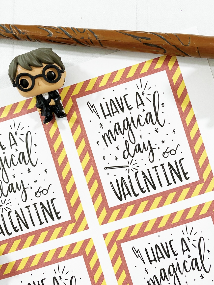 Free Printable Harry Potter Valentines Pineapple Paper Co 