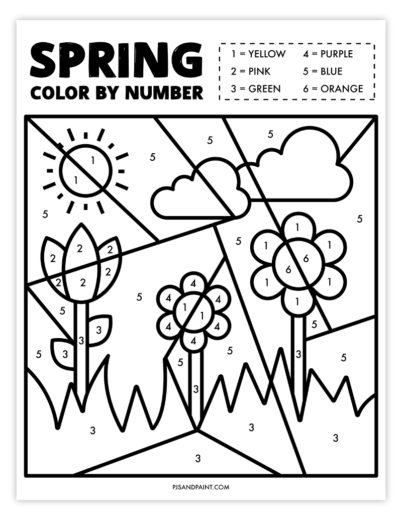 Color By Code Worksheet Printable