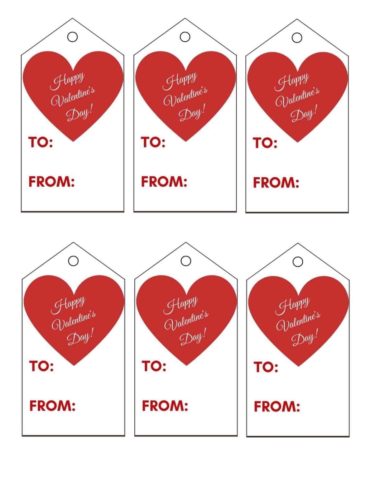 Free Printable Valentine Tags Add A Little Adventure Free Printable Valentines Tags Valentines Printables Free Printable Valentine Gift