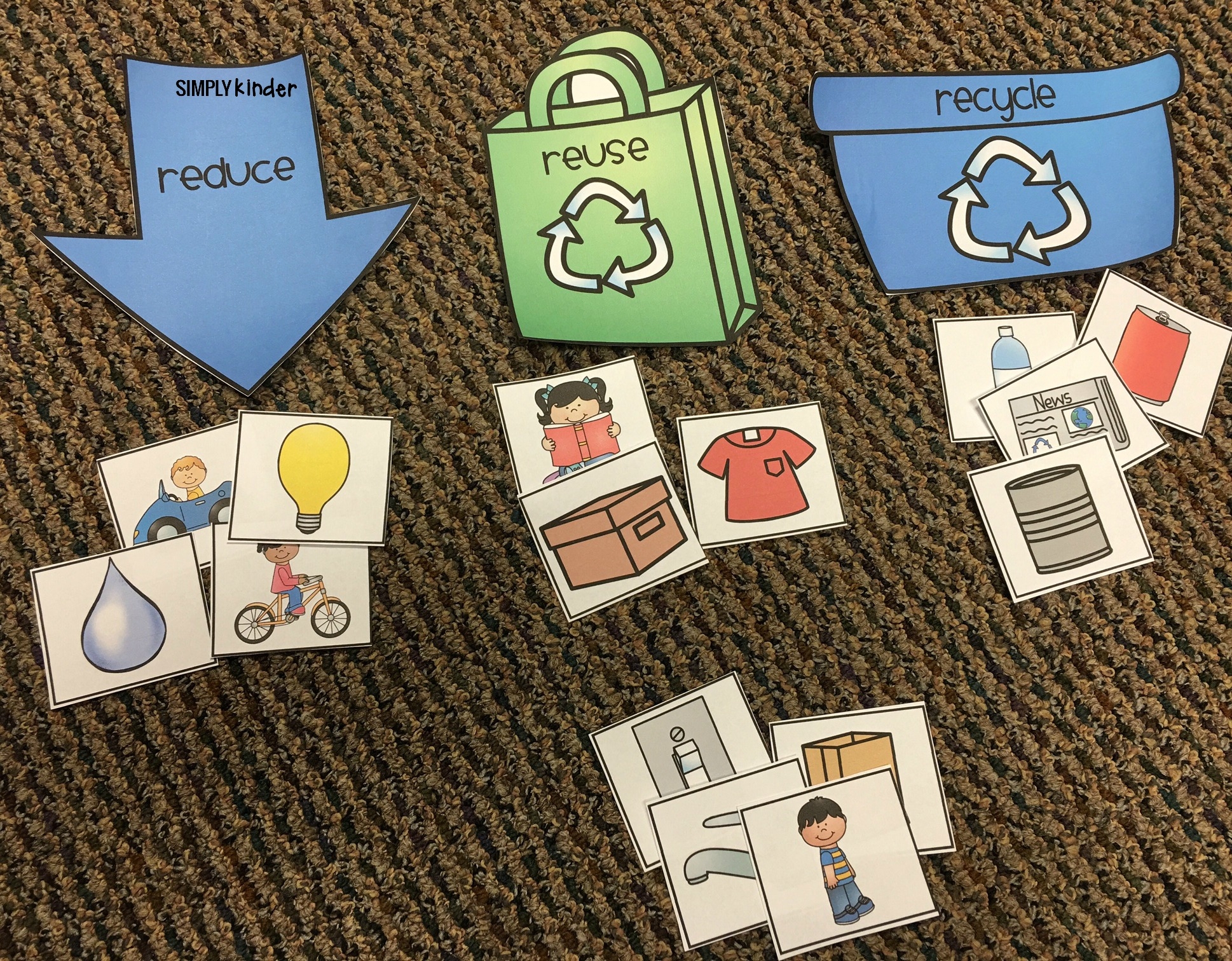 Free Printable Recycling Sort