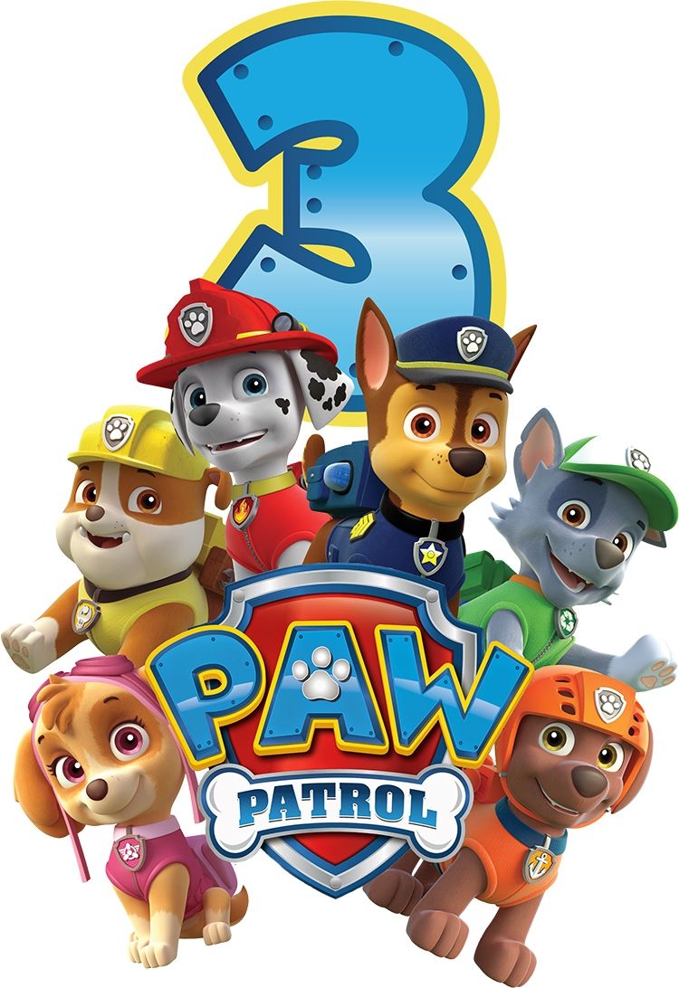 Free Sublimation Paw Patrol Design PNG Files Paw Patrol Birthday Paw Patrol Decorations Paw Patrol Birthday Shirt