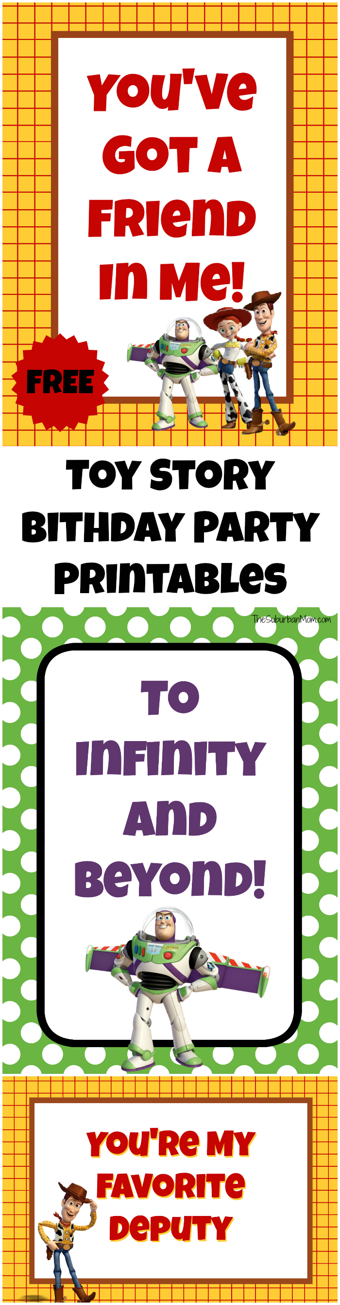 Free Toy Story Party Printables The Suburban Mom