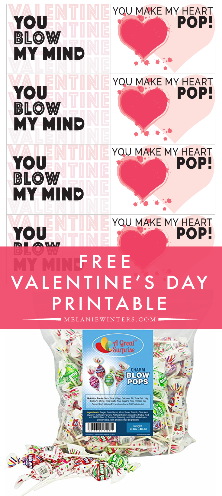 Free Valentine s Printable MELANIEWINTERS