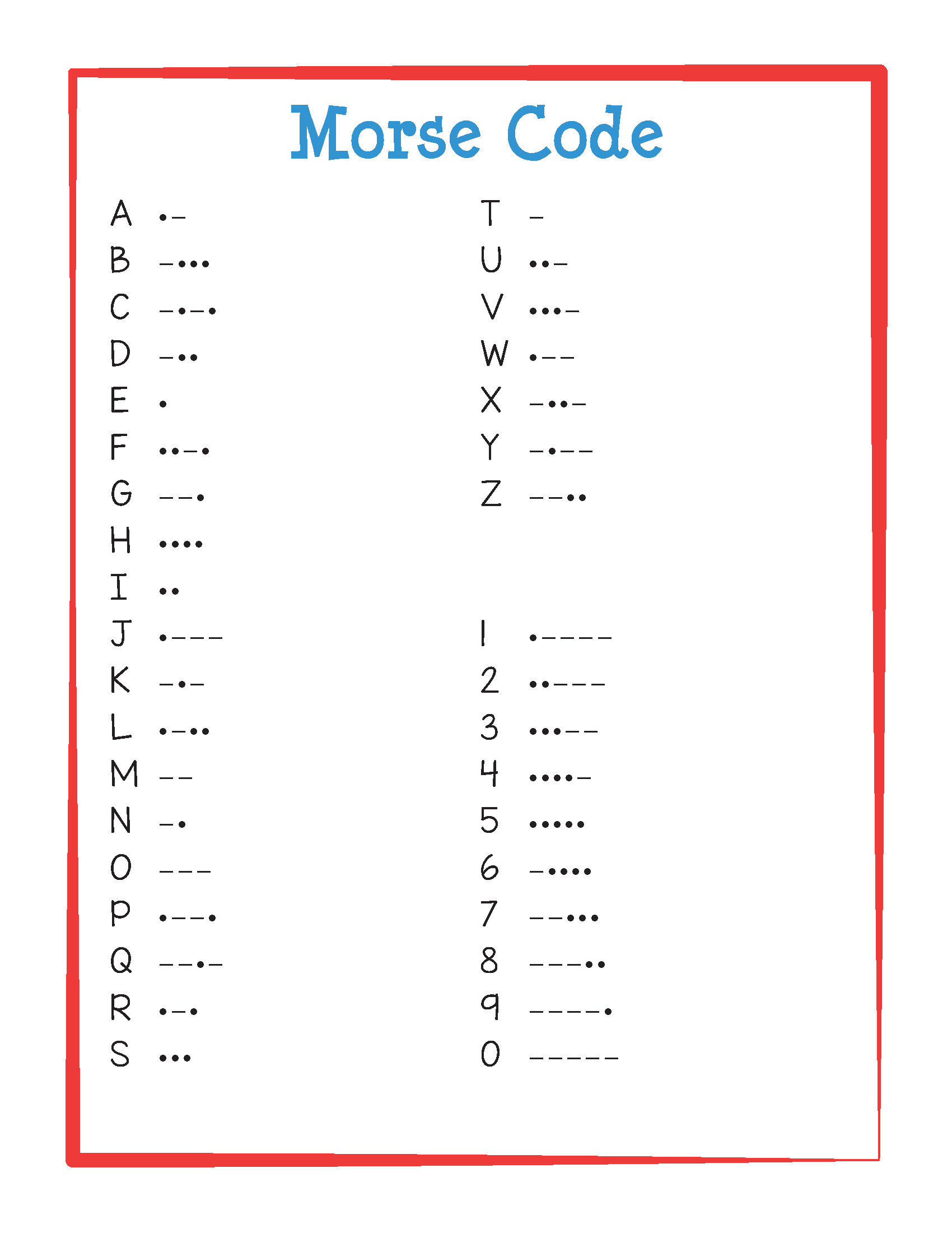 Fun With Morse Code Coding For Kids Morse Code Coding