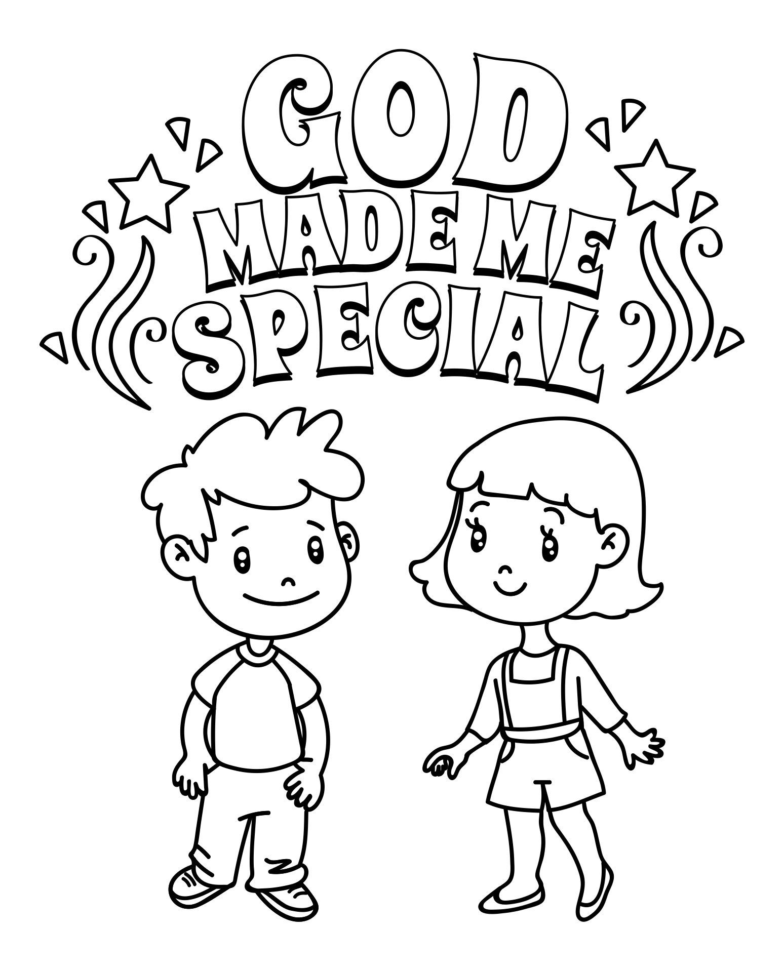 God Created Me Coloring Page Printable Sunday School Coloring Pages Preschool Coloring Pages Preschool Bible Lessons