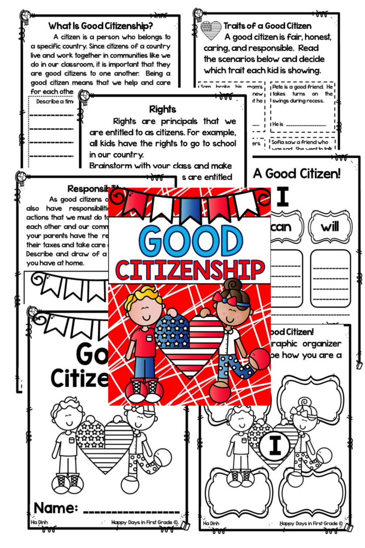 Good Citizenship Activities Worksheets 1st 2nd 3rd Grade Good Citizenship Third Grade Social Studies 3rd Grade Social Studies