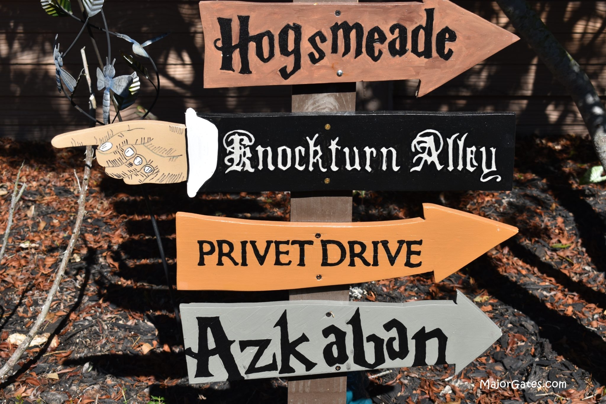 Harry Potter Directional Sign Printable Free
