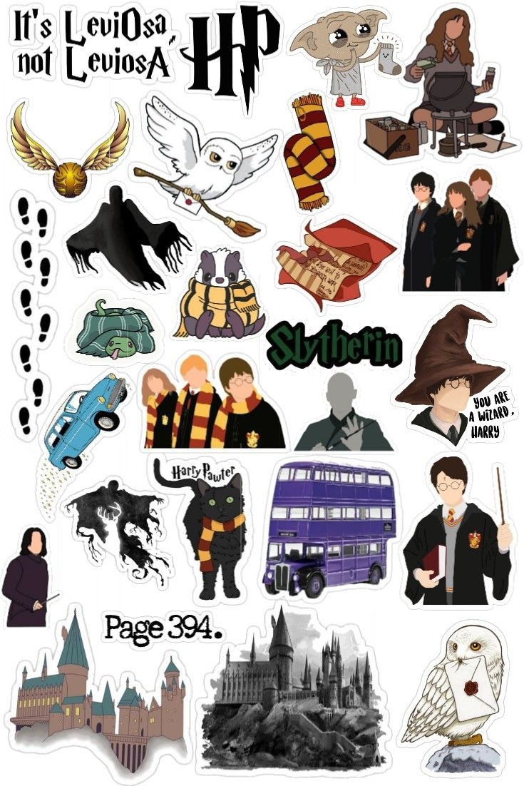 Harry Potter Printable Stickers 