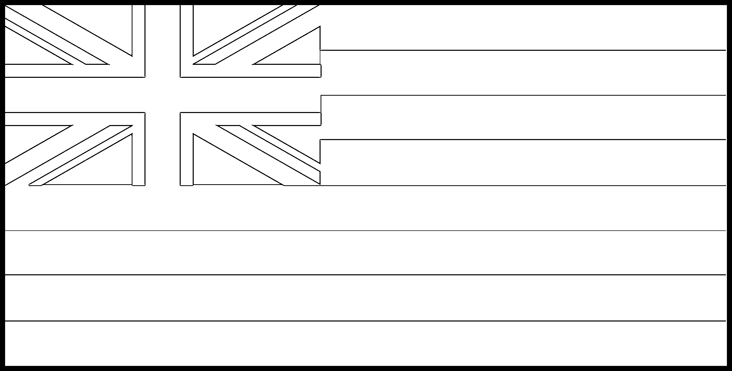 Hawaii Flag Coloring Page State Flag Drawing Flags Web
