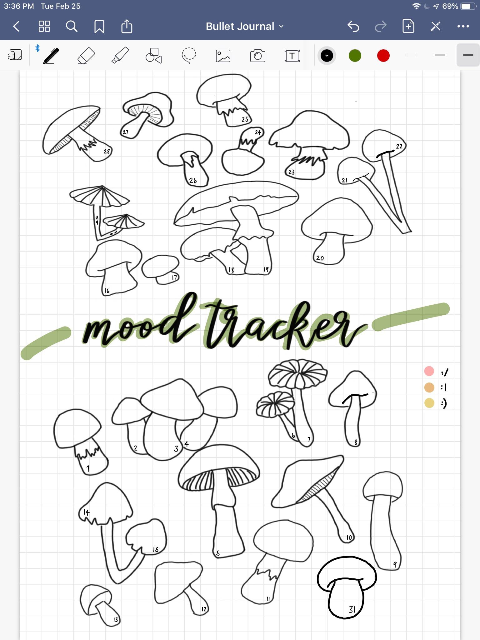 March Mood Tracker Printable