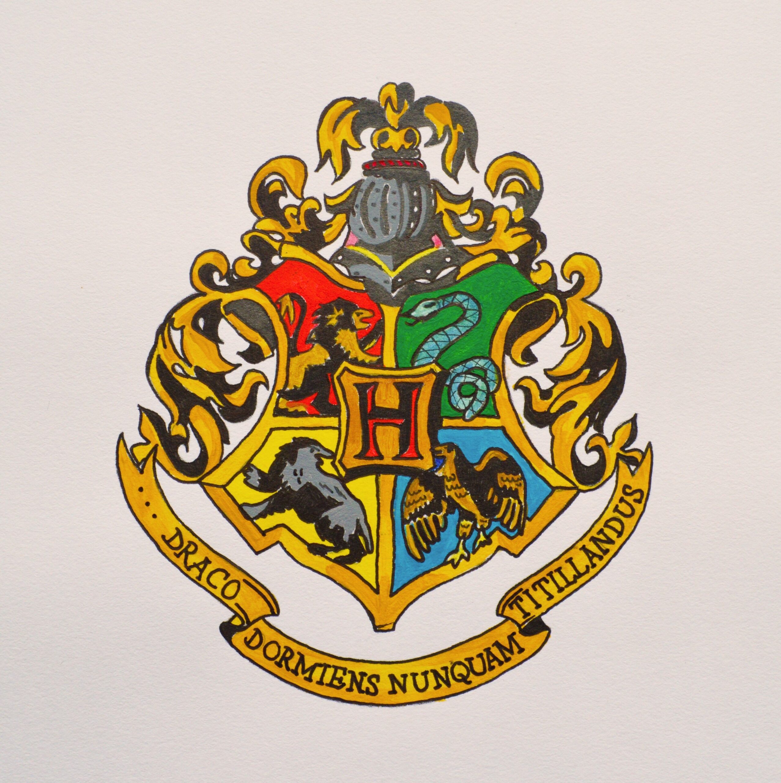 Hogwarts House Crests Printable