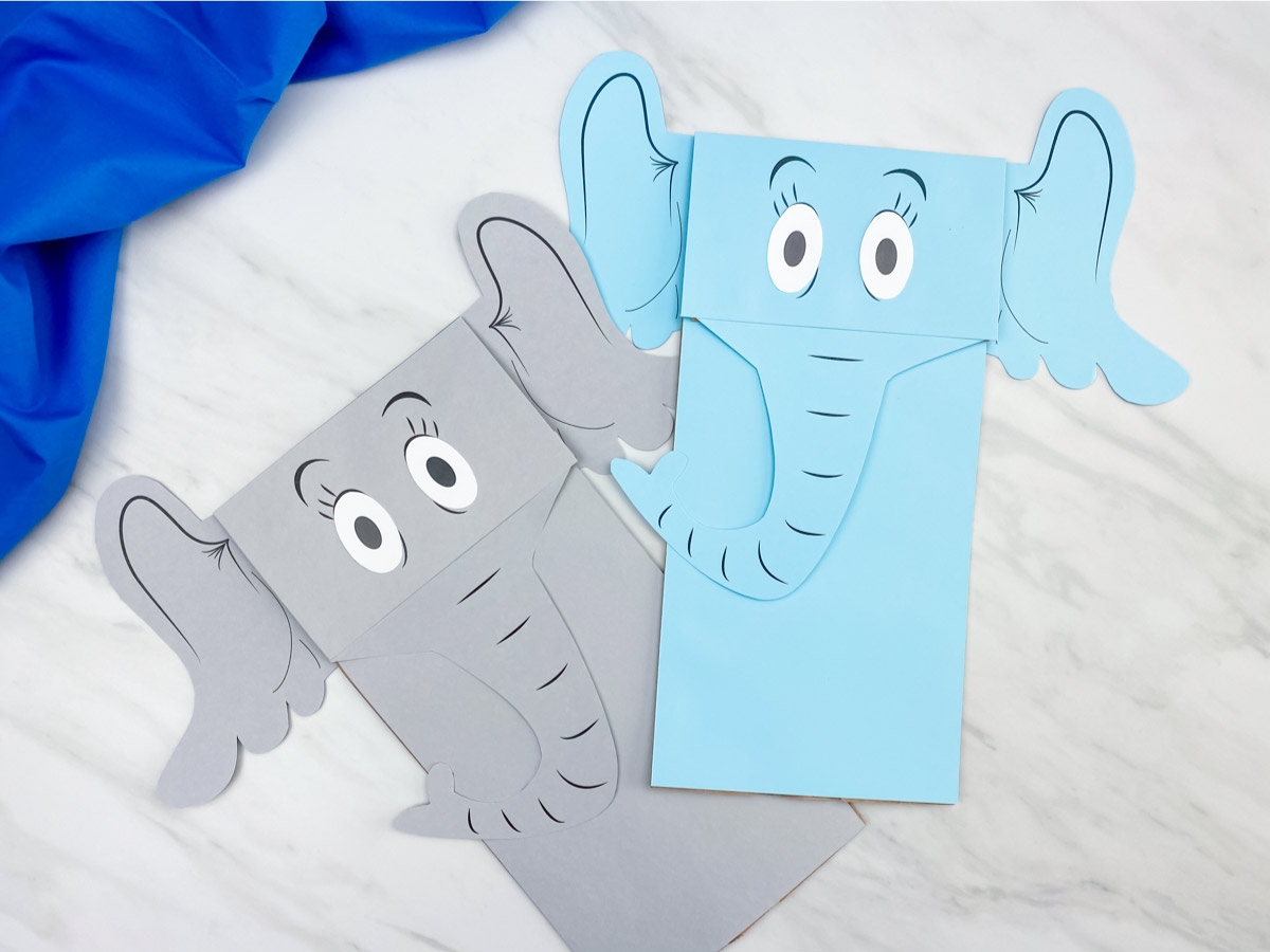 Horton Hears A Who Puppet Craft Free Template 