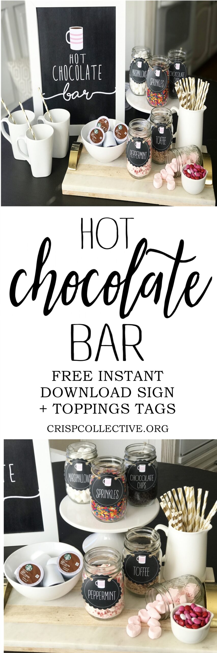 Free Printable Hot Chocolate Bar