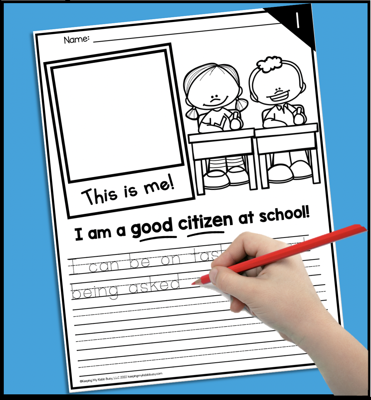 How To Be A Good Citizen At School Citizenship Skills FREEBIE Keeping My Kiddo Busy