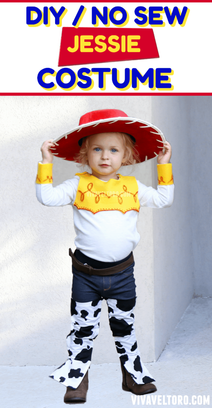 How To Make A Jessie Toy Story Costume No Sewing Required Viva Veltoro