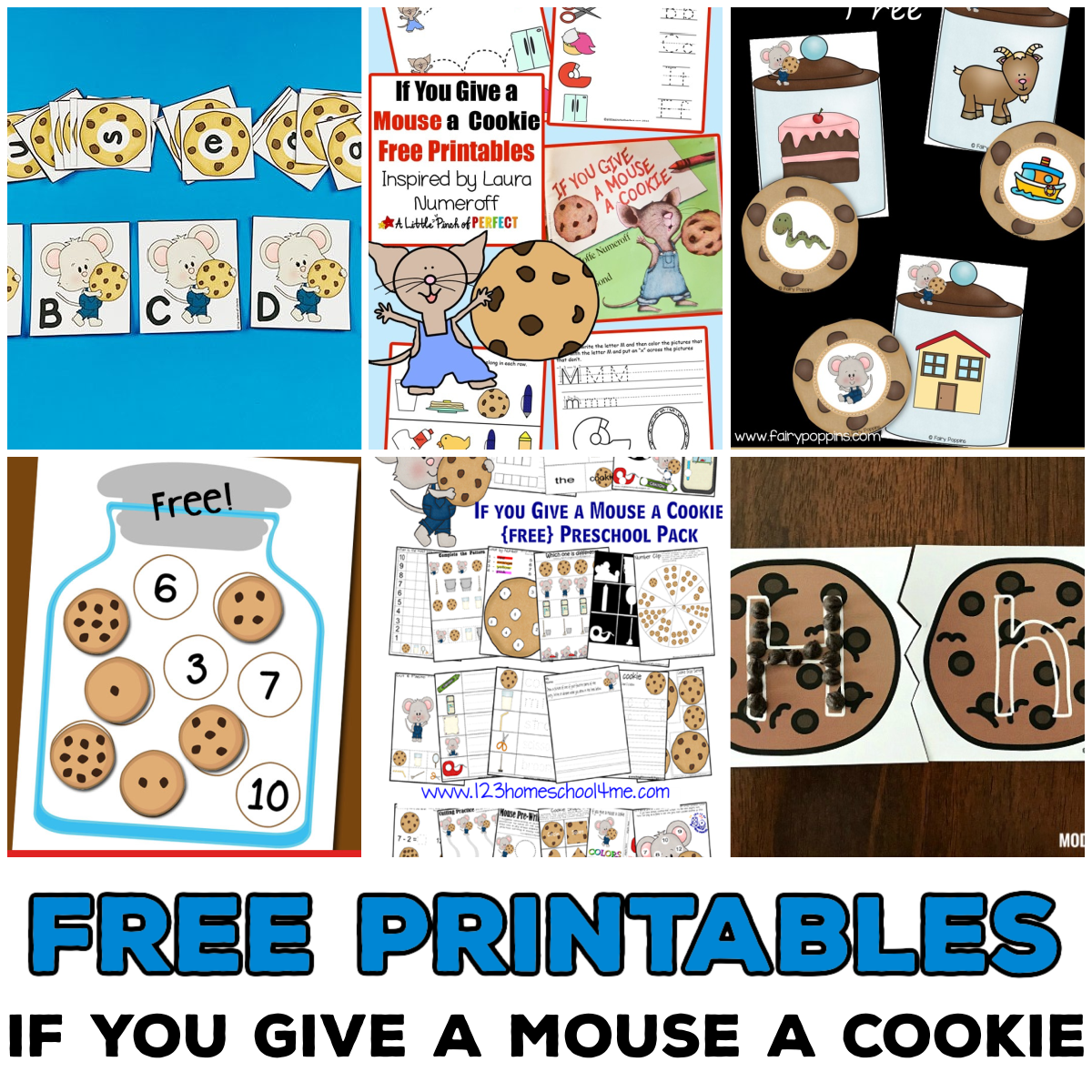 If You Give A Mouse A Cookie Printables