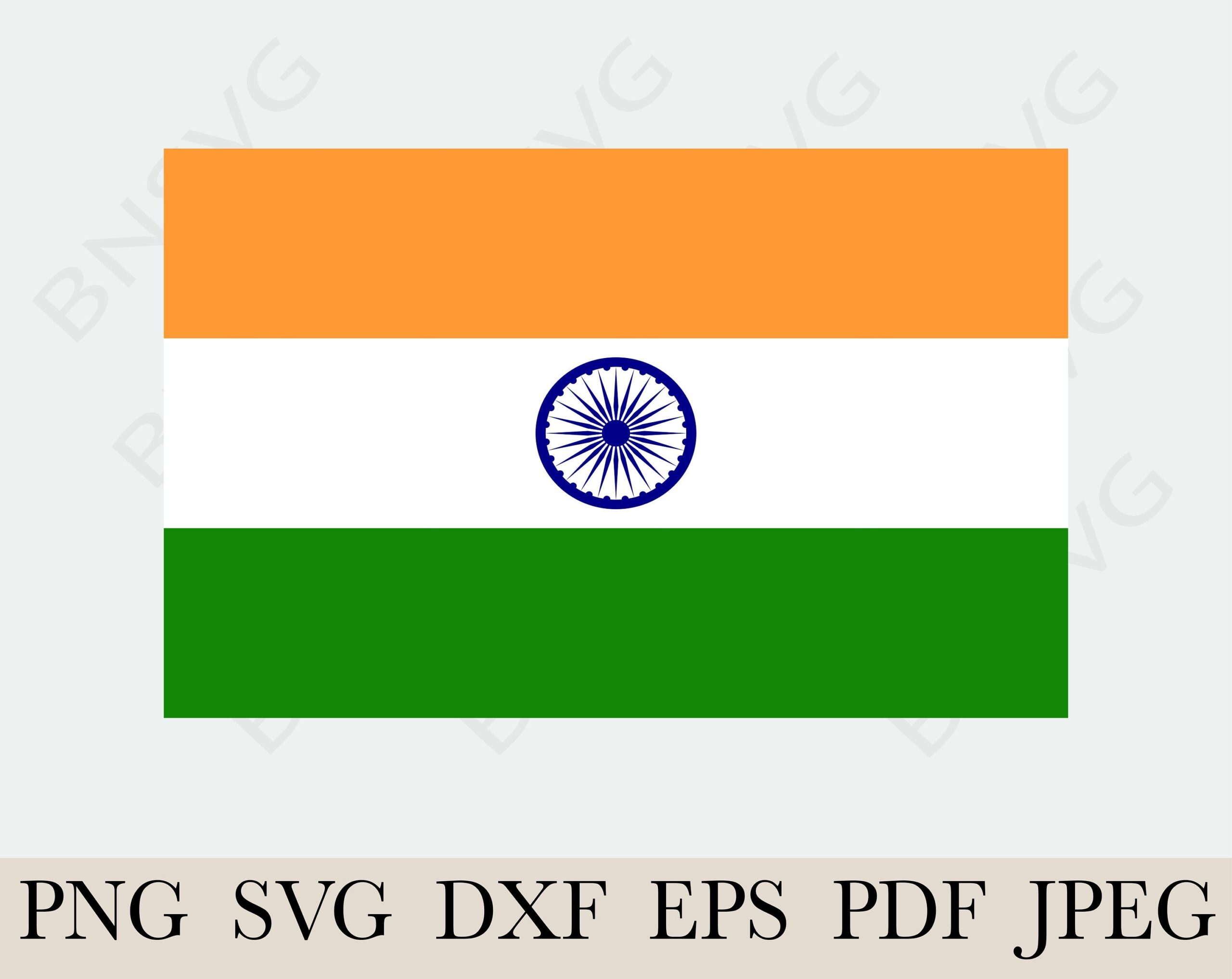 India Flag SVG India National Banner Flag cutting File EPS Layered Silhouette Card Making Vinyl Decal Etsy Finland